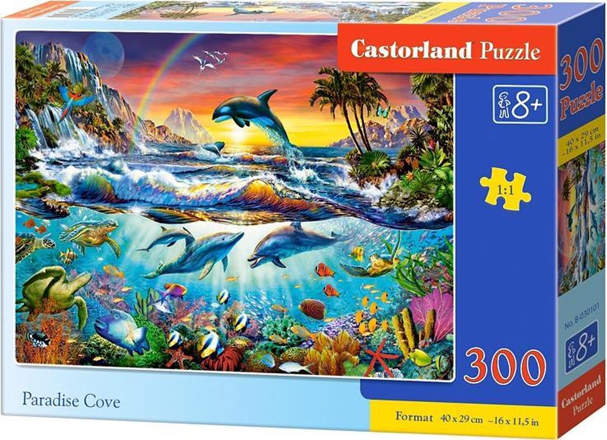 Castorland Legpuzzel Paradise Cove 300 Stukjes