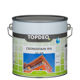 Topdeq Cronostain WA Dekkend - RAL 9005 - 2,5 l