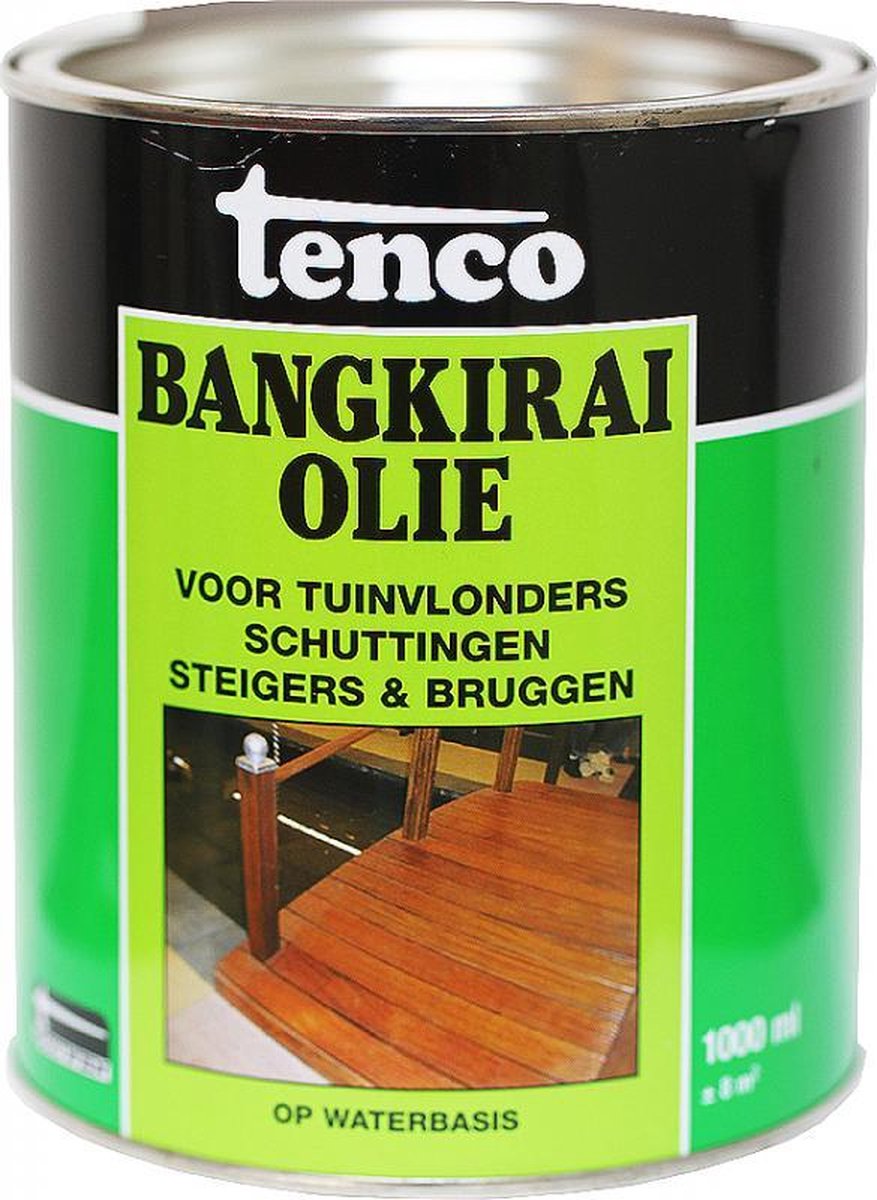 Tenco Bangkirai Olie - Kleurloos - 2,5 l