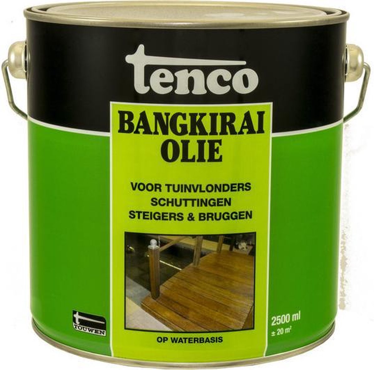 Tenco Bangkirai Olie - Kleurloos - 2,5 l