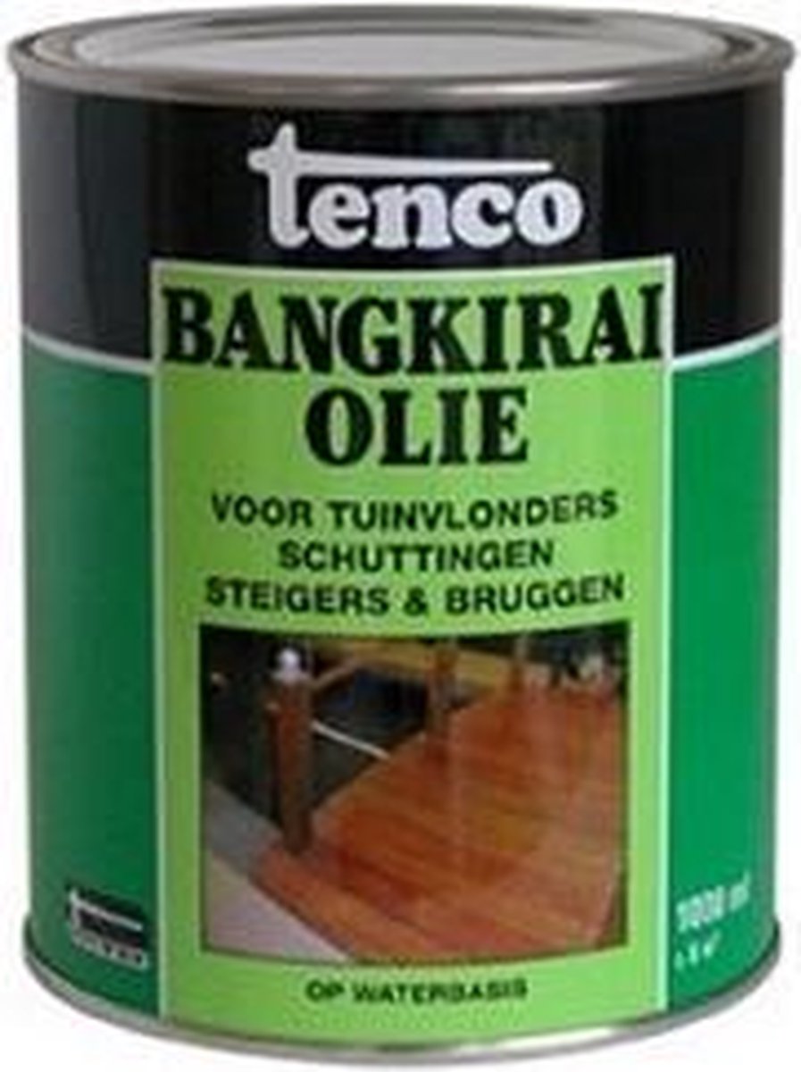 Tenco Bangkirai Olie - Kleurloos - 2,5 l