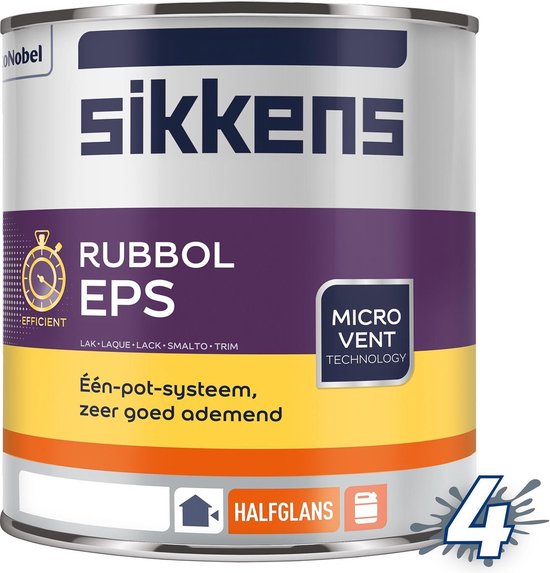 Sikkens Rubbol EPS 1 l - Wit