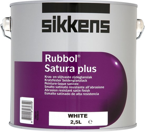 Sikkens Rubbol Satura 2,5 l - Wit