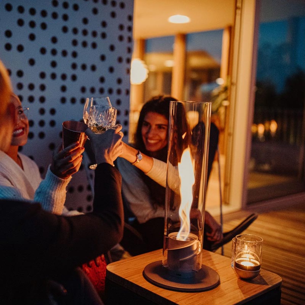 Höfats Spin Sfeerlantaarn - Silver