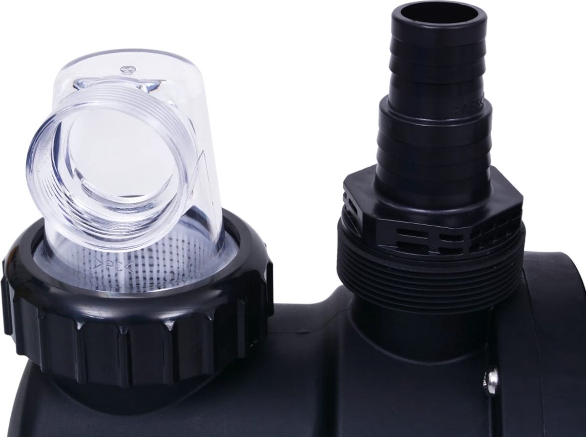 vidaXL Zandfilterpomp met timer 550 W 50 L - Blauw