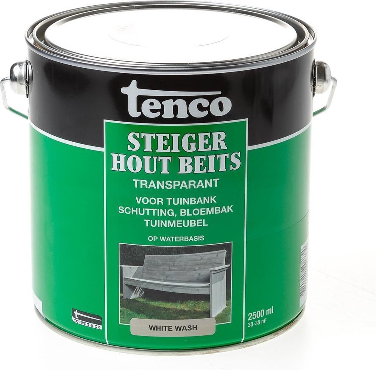 Tenco Steigerhoutbeits - White Wash - 2,5 l