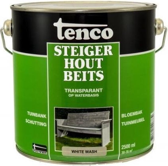 Tenco Steigerhoutbeits - White Wash - 2,5 l