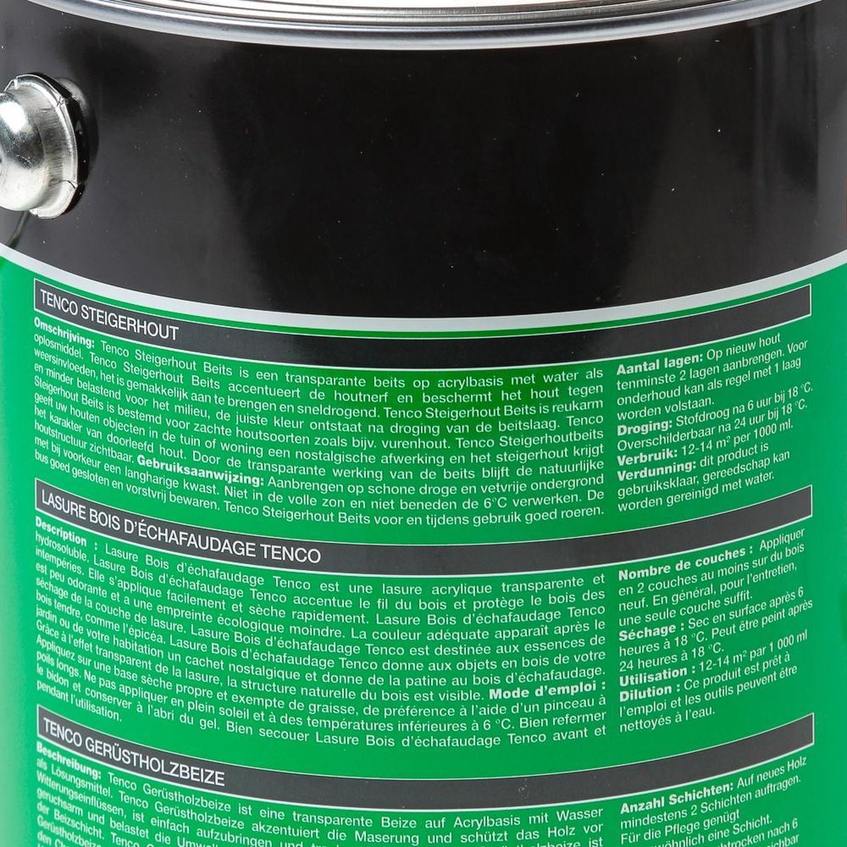 Tenco Steigerhoutbeits - White Wash - 2,5 l