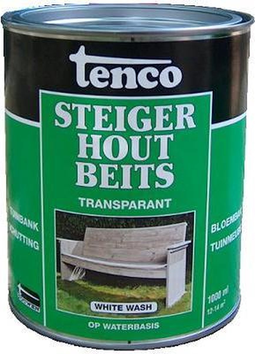 Tenco Steigerhoutbeits - White Wash - 2,5 l