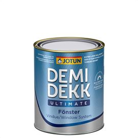 Jotun Demidekk Ultimate Vindu - (Hvit) - 750 ml - Wit