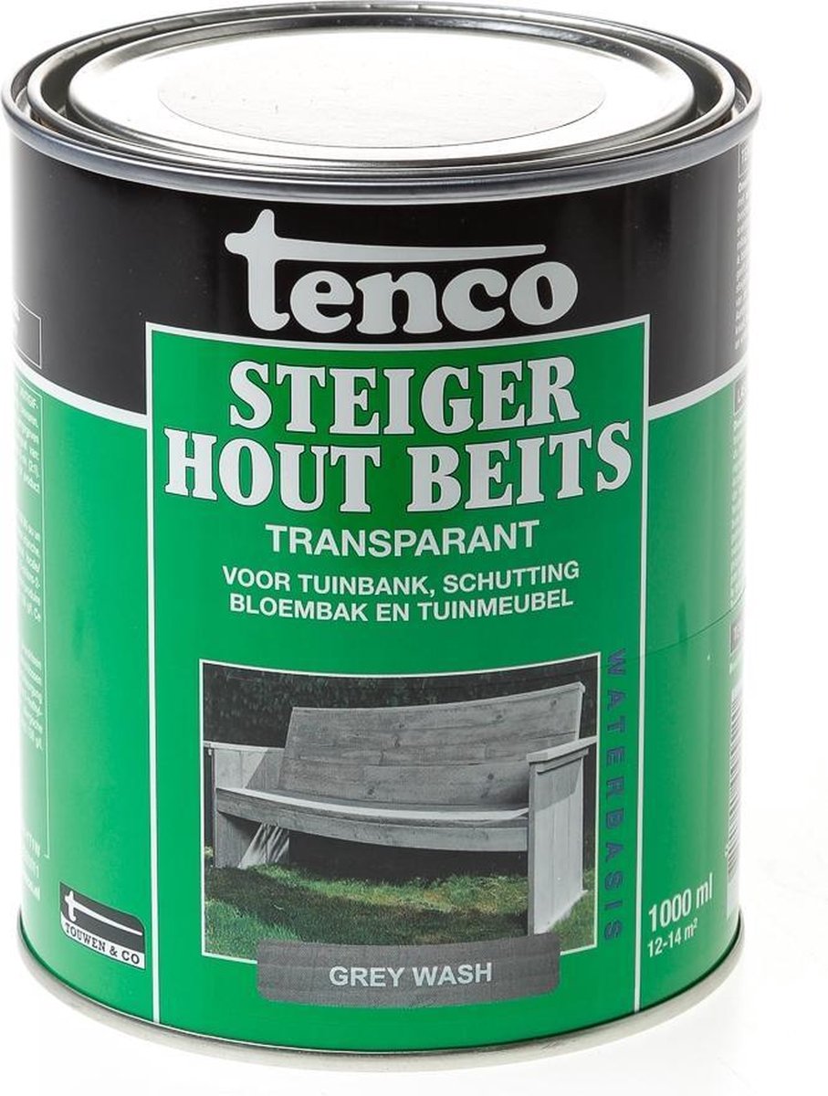Tenco Steigerhoutbeits - Grey Wash - 2,5 l