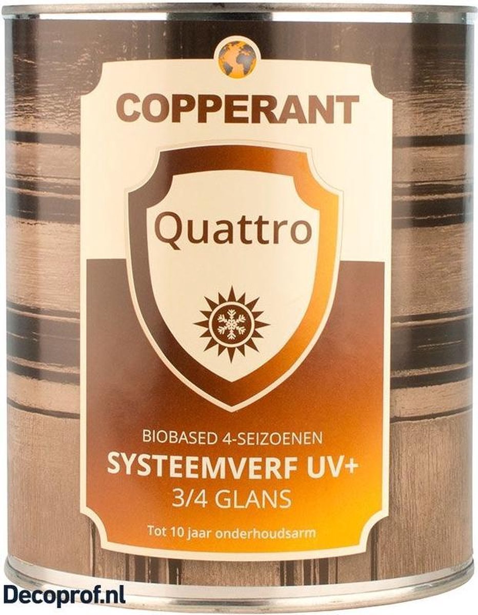 Copperant Quattro Systeemverf UV+ - Mengkleur - 2,5 l