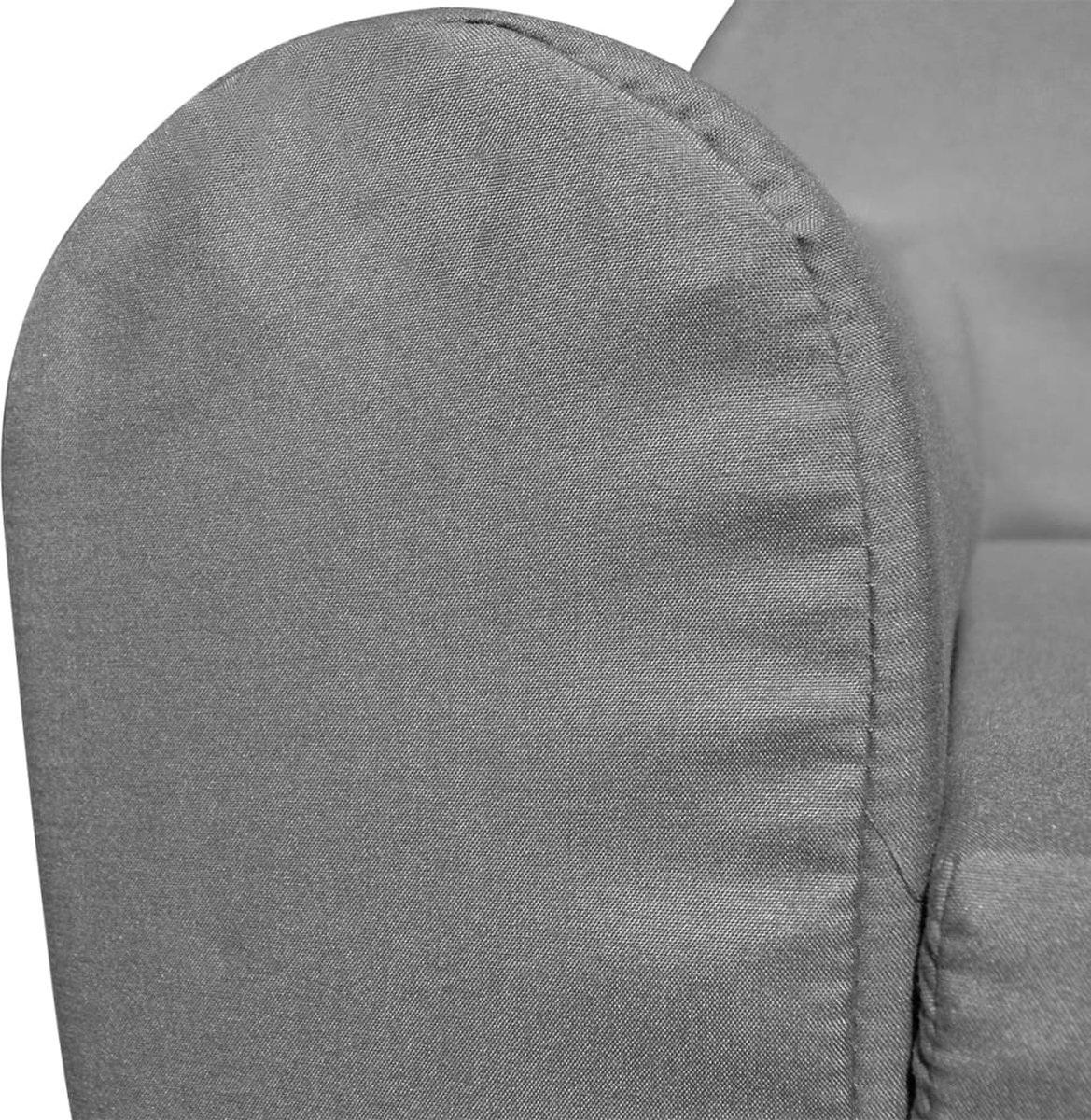 vidaXL Loungestoel voor kinderen uitklabaar - Grijs