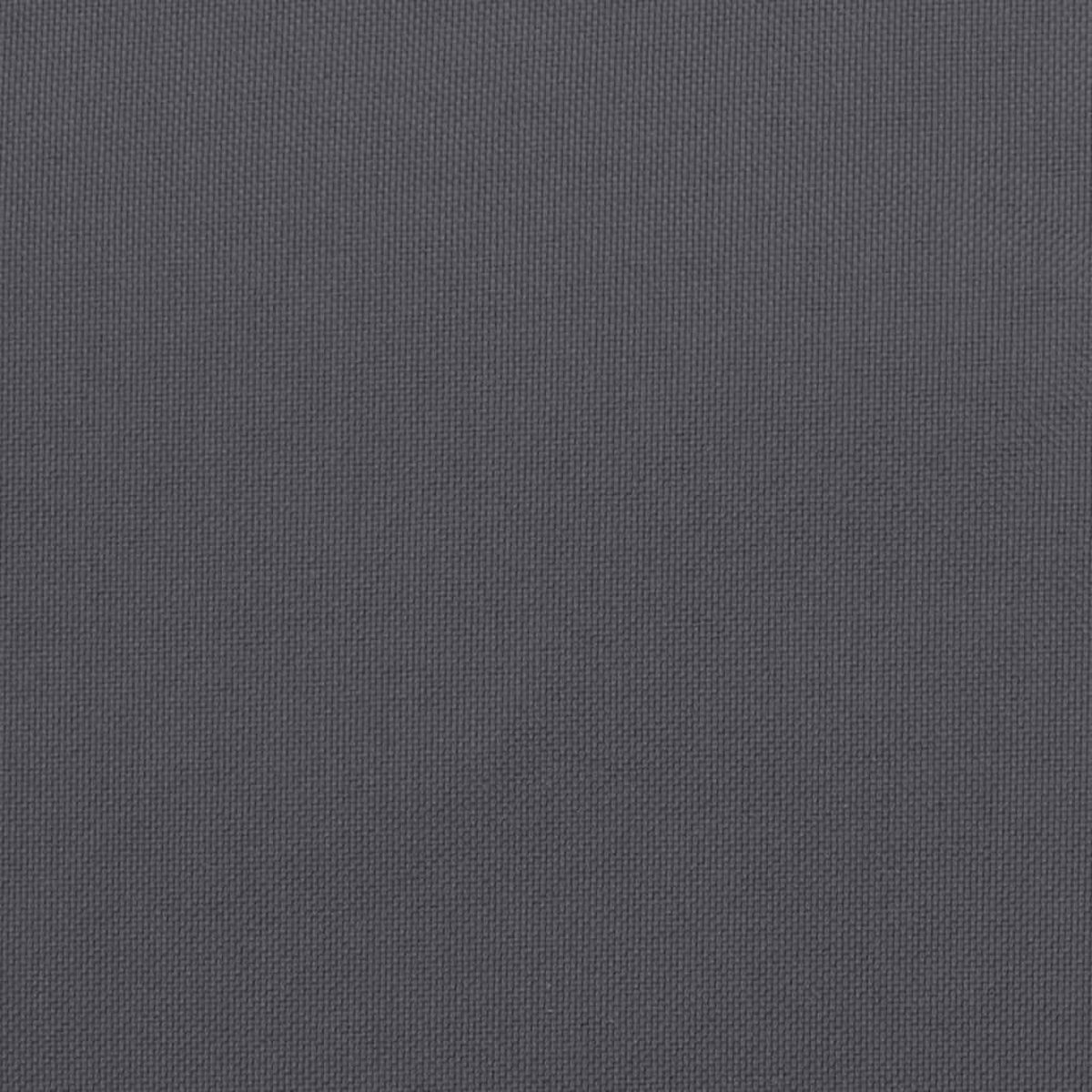 vidaXL Tuinstoelkussens 2 st 100x50x3 cm antraciet - Grijs