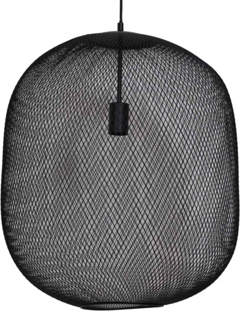 Light & Living Hanglamp Ø50x56 cm REILLEY mat - Zwart