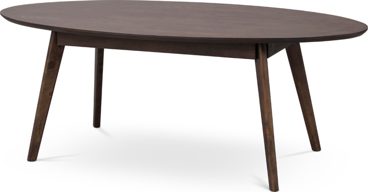 Rowico Yumi Ovale Salontafel - L130 X B65 X H48 Cm - Donker - Bruin