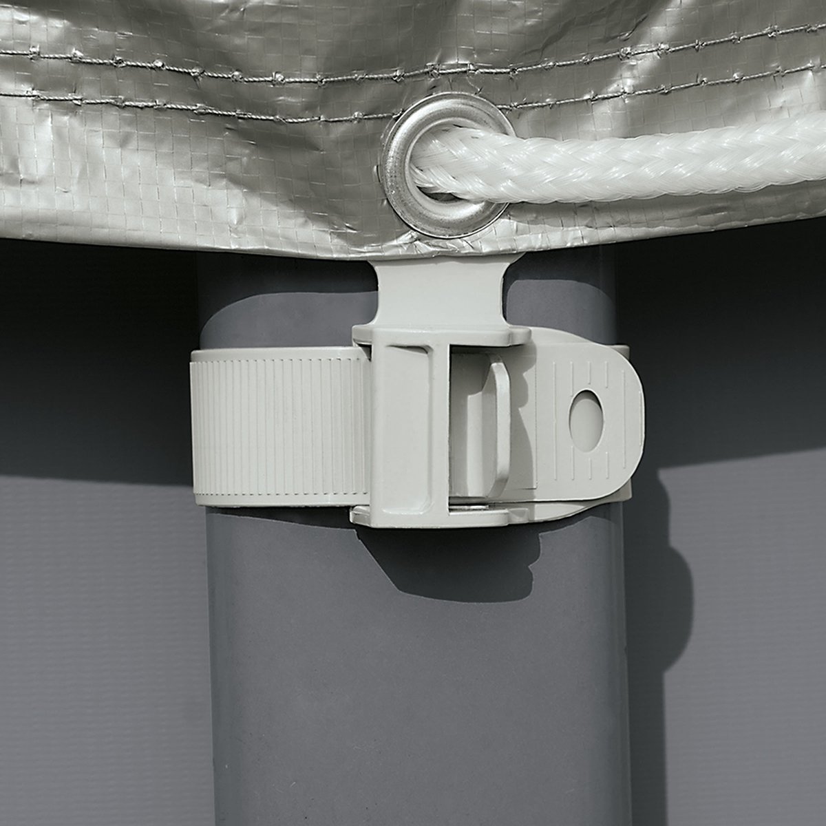 Intex Solarzwembadhoes 476x234 cm polyetheen - Blauw