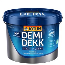 Jotun Demidekk Ultimate Tackfarg - (Hvit) - 10 l - Wit