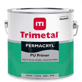 Trimetal Permacryl PU Primer 2,5 l - Wit