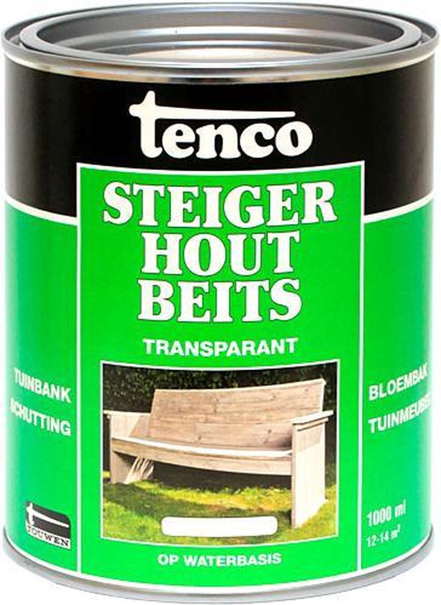Tenco Steigerhoutbeits - White Wash - 1 l