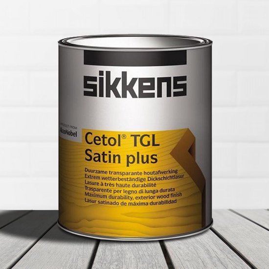 Sikkens Cetol TGL Satin Plus - Kleurloos - 1 l