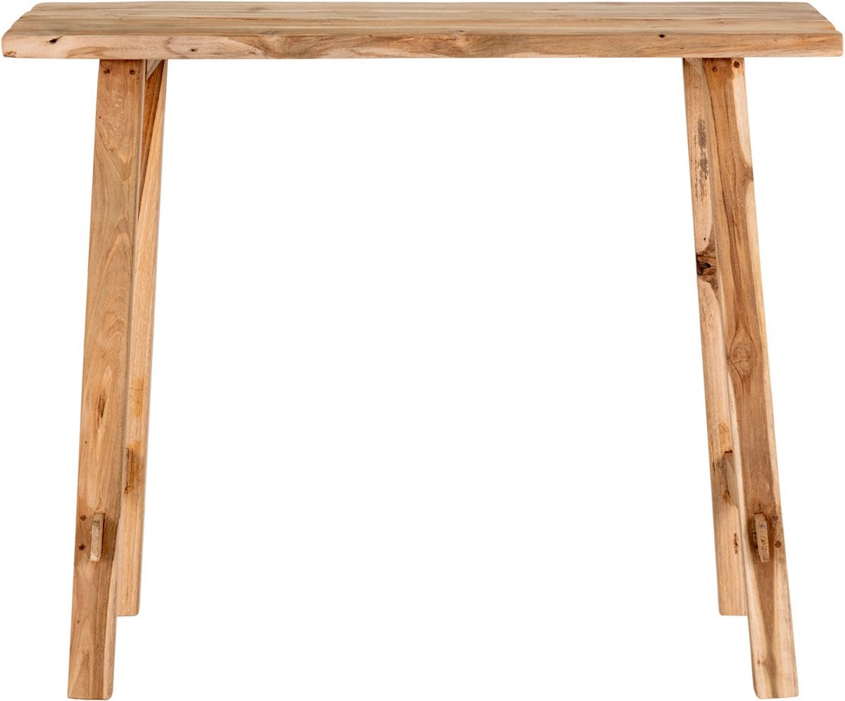 Artichok Guusje houten sidetable naturel - 90 x 30 cm - Bruin