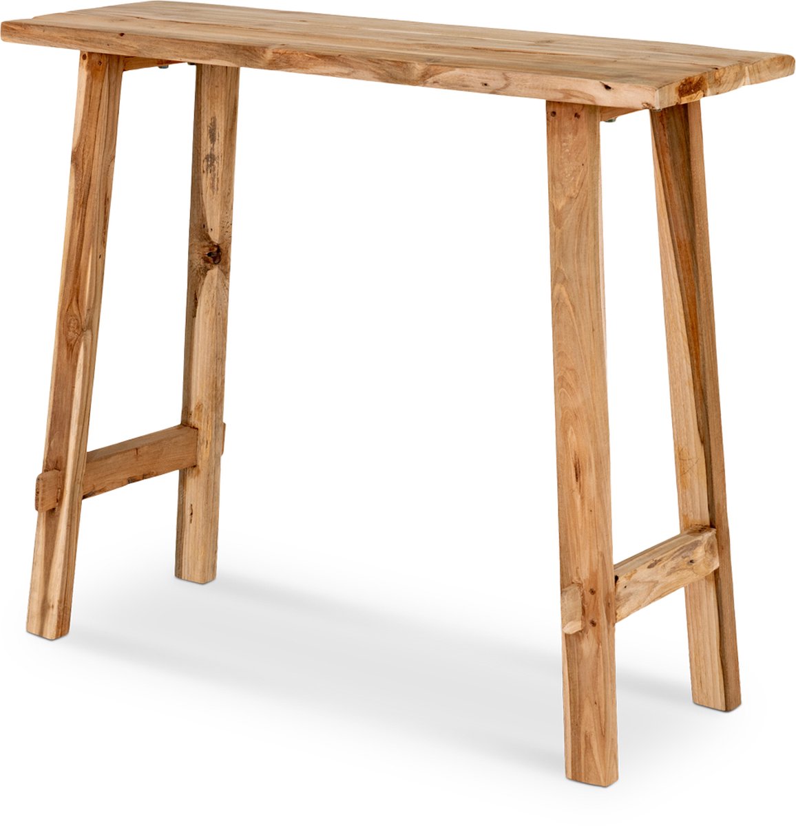 Artichok Guusje houten sidetable naturel - 90 x 30 cm - Bruin