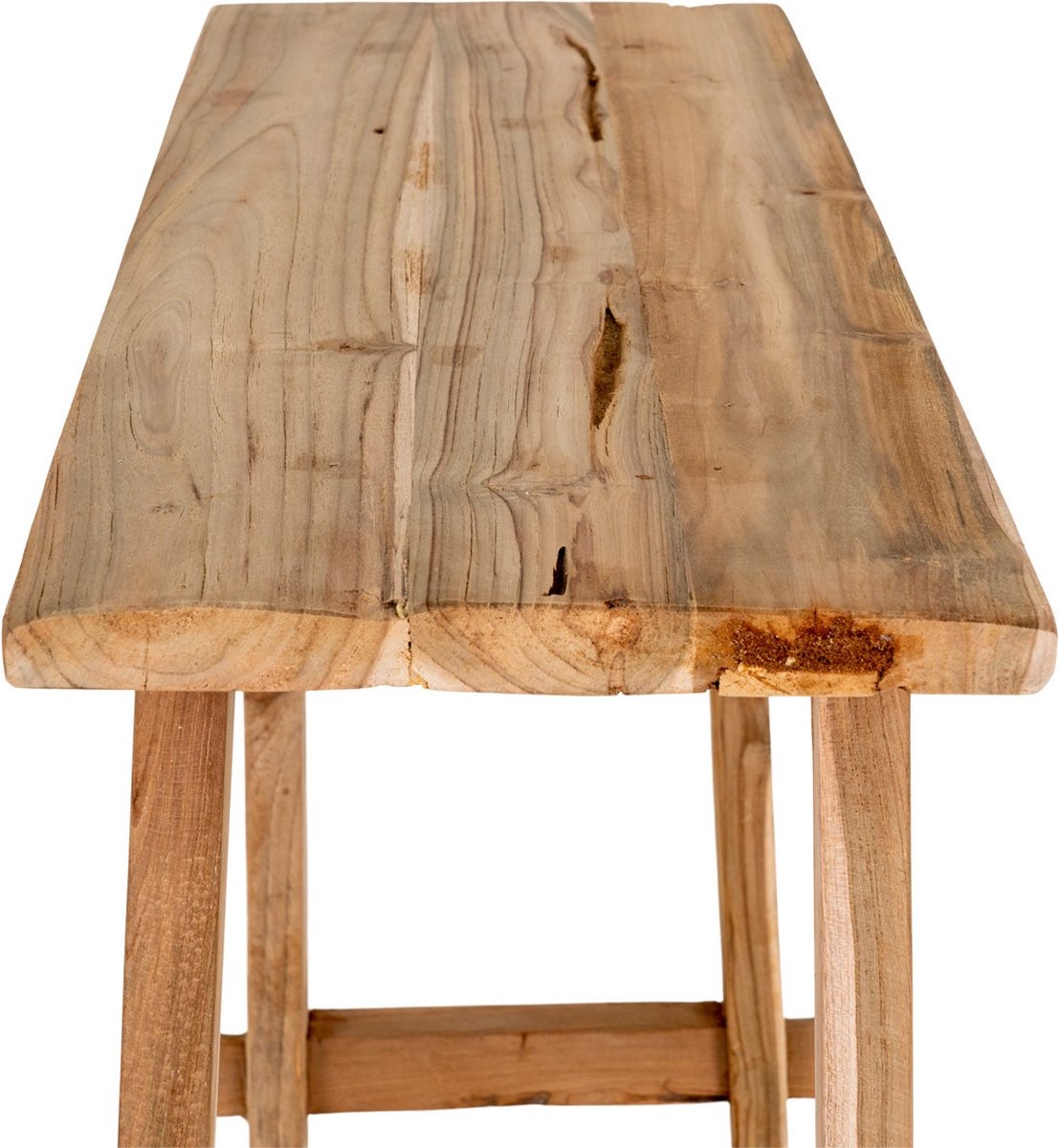 Artichok Guusje houten sidetable naturel - 90 x 30 cm - Bruin