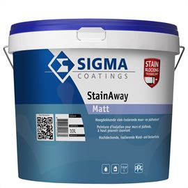 Sigma StainAway Matt - Mengkleur - 10 l