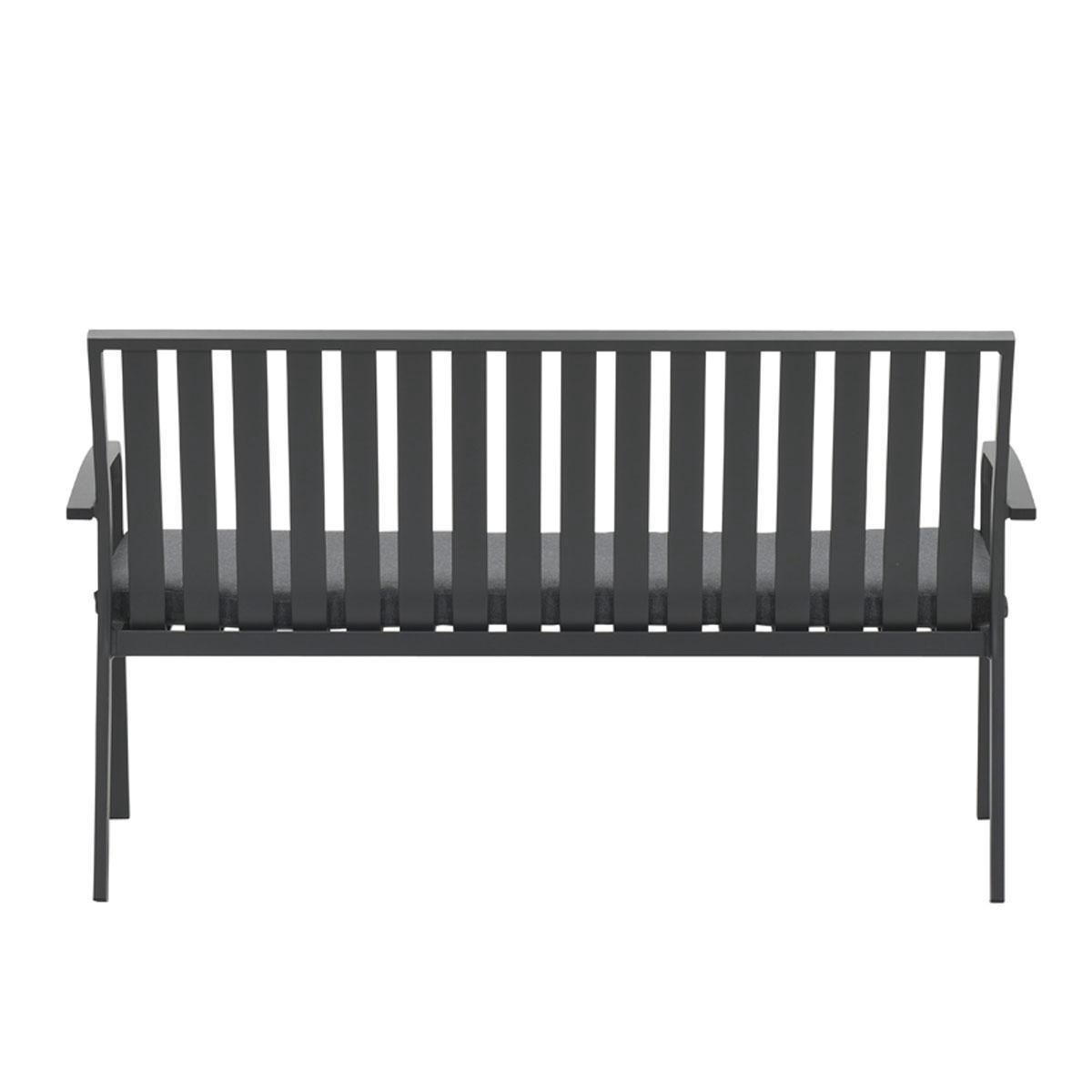 Garden Impressions 3-Zits Tuinbank Bruno - Zwart