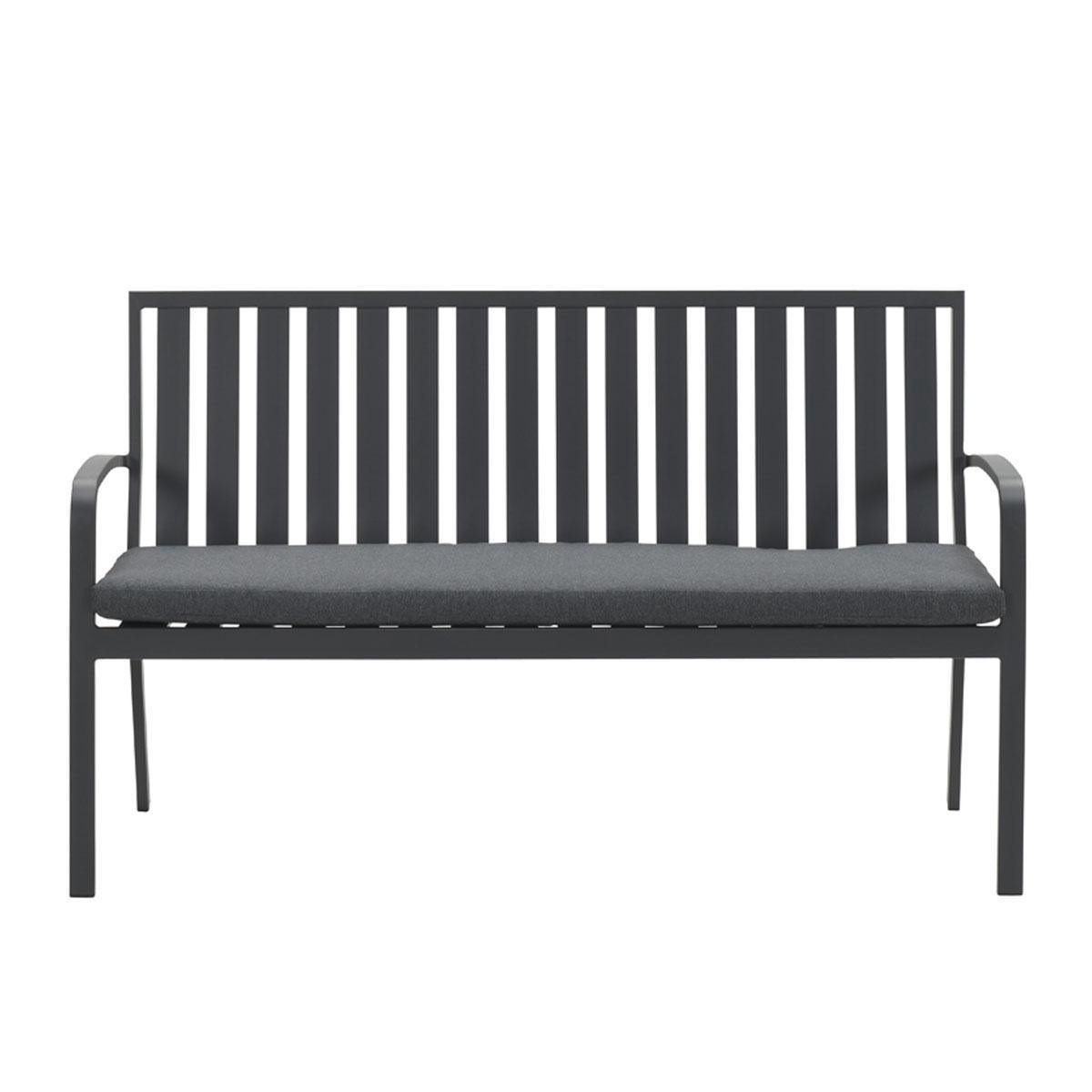 Garden Impressions 3-Zits Tuinbank Bruno - Zwart