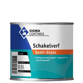 Sigma Schakelverf Semi-Gloss - Mengkleur - 500 ml