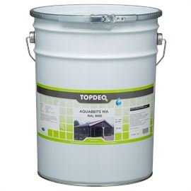 Topdeq e Matte Beits 20 l - Zwart