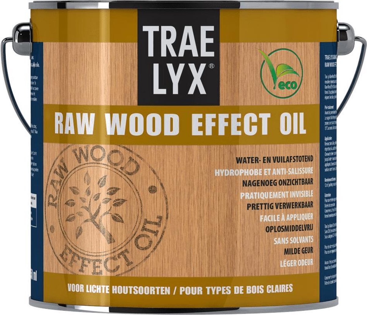 Trae Lyx Trae-lyx Raw Wood Effect Oil Licht hout - 2,5 l