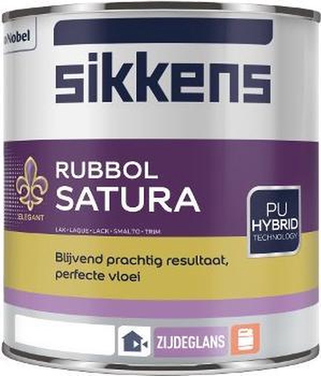 Sikkens Rubbol Satura 1 l - Wit