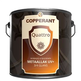 Copperant Quattro Metaallak UV+ - Mengkleur - 500 ml