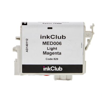 inkClub Inktcartridge, vervangt Epson T0486, licht magenta, 16 ml MED006 Replace: T0486