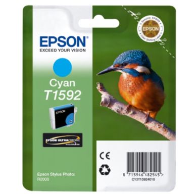 Epson Epson T1592 Inktcartridge cyaan, 17 ml T1592 Replace: N/A