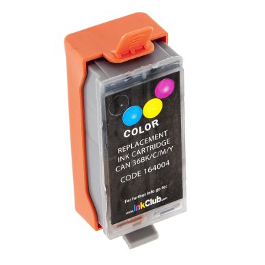 inkClub Inktcartridge, vervangt Canon CLI-36, kleur, 11,8 ml KCB445 Replace: CLI-36