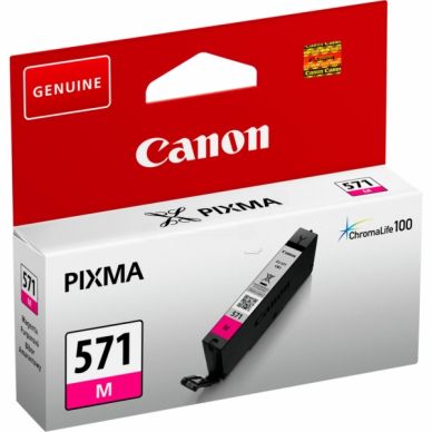 Canon Canon 571 M Inktcartridge magenta, 7 ml CLI-571M Replace: N/A