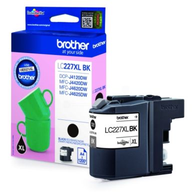 Brother Brother LC227XLBK Inktcartridge zwart, 1.200 pagina's LC227XLBK Replace: N/A