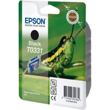 Epson Epson T0331 Inktcartridge zwart, 17 ml T0331 Replace: N/A