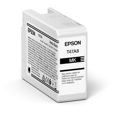 Epson Inktpatroon mat zwart, 50 ml C13T47A800 Replace: N/A