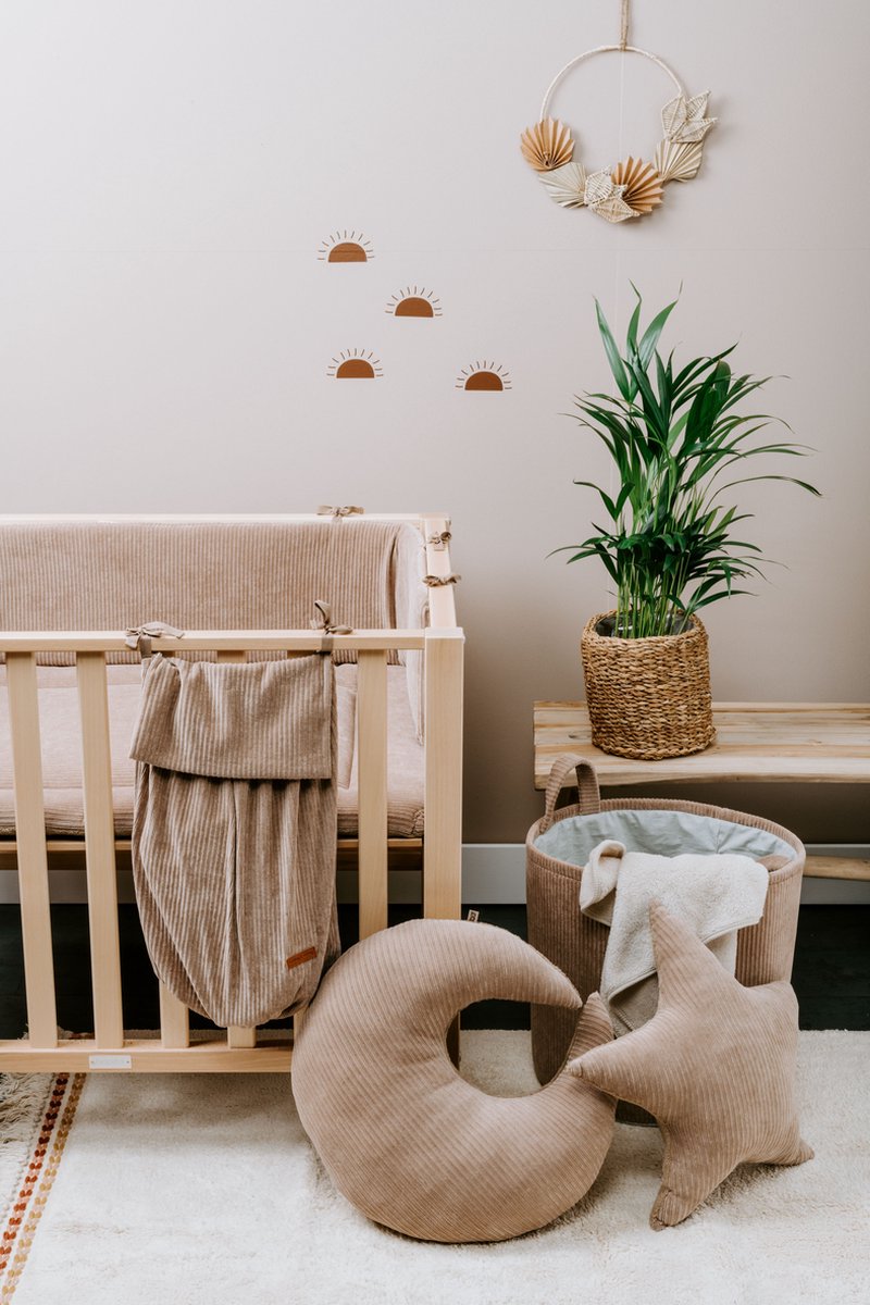 Baby's Only Bed/boxbumper Sense - Clay - 180x30x4 cm - Bruin