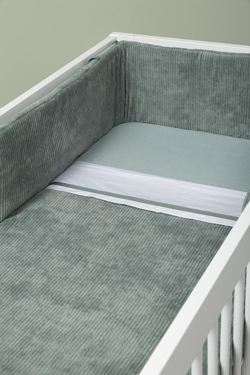 Baby's Only Bed/boxbumper Sense - Wit - 180x30x4 cm