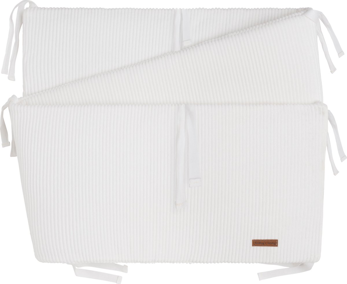 Baby's Only Bed/boxbumper Sense - Wit - 180x30x4 cm