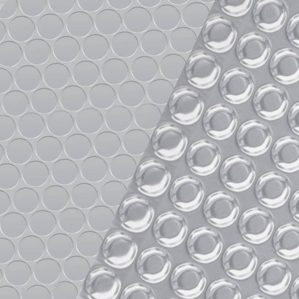 vidaXL Zwembadhoes 549 cm PE zilverkleurig - Silver