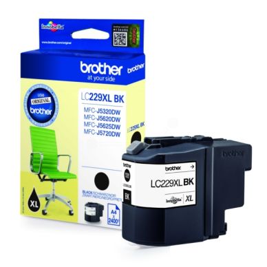 Brother Brother LC229XLBK Inktcartridge zwart, 1.200 pagina's LC229XLBK Replace: N/A