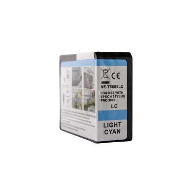 WL Inktcartridge, vervangt Epson T5805, licht cyaan, 84 ml 0T5805 Replace: N/A