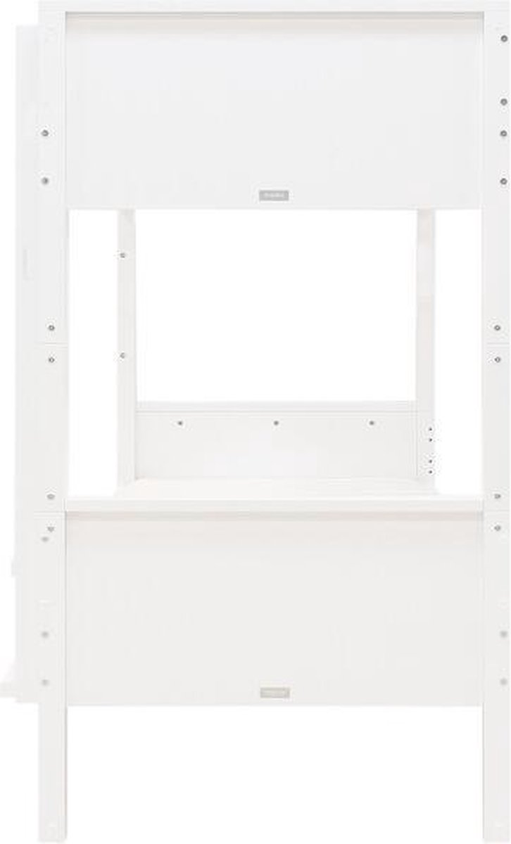 Bopita Combiflex stapelbed 90x200 met rechte trap - Wit